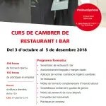 Més informació sobre l'article Curs de cambrer/a de restaurant i bar