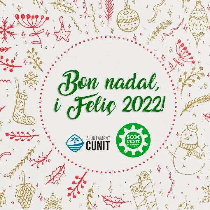 Actualment esteu veient SOM Cunit us desitja Bones Festes i un feliç 2022!