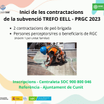 Read more about the article Inici de les contractacions de la subvenció TREFO EELL – PRGC 2023