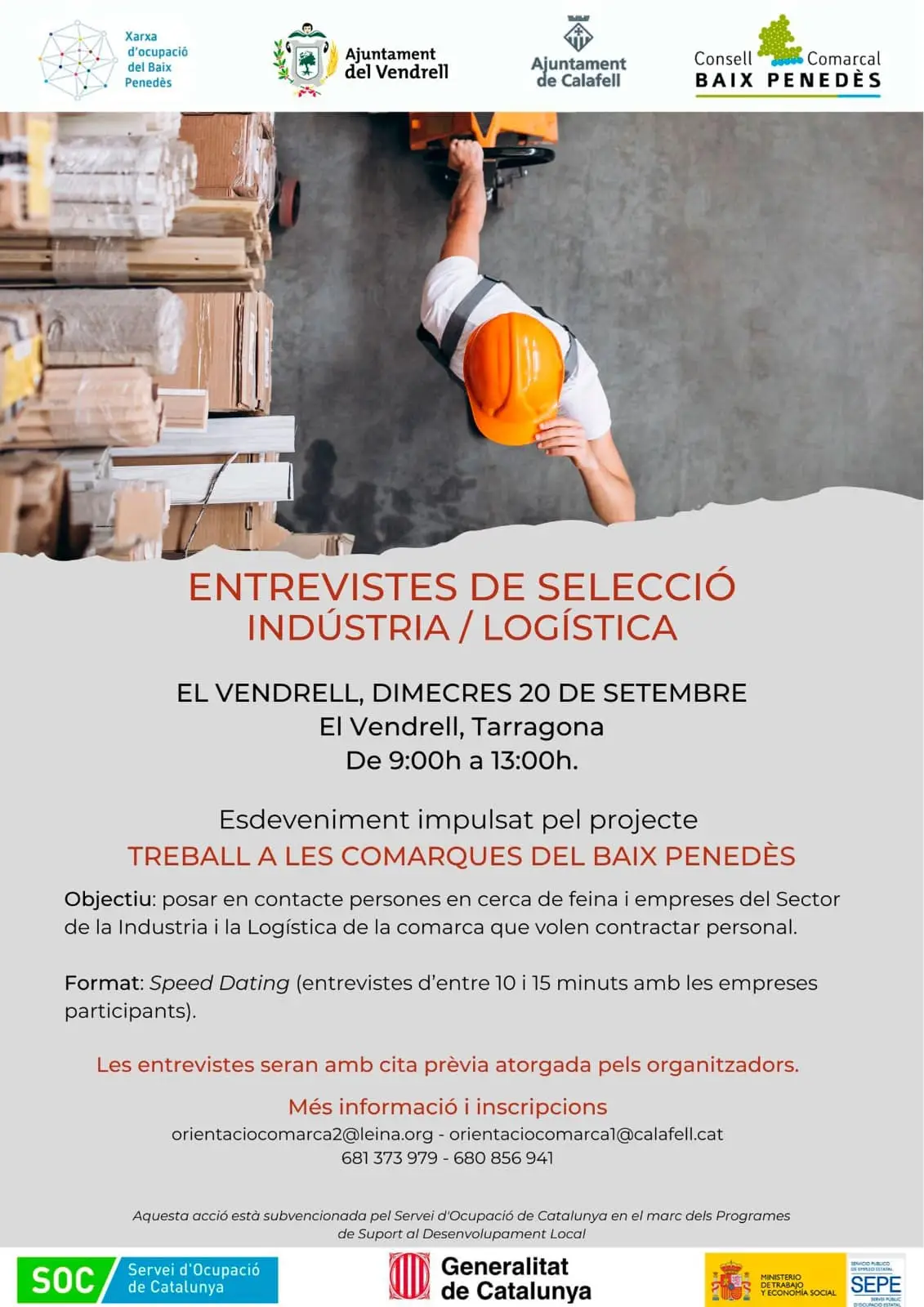 Actualment esteu veient Busques feina? Participa al SPEED DATING del proper 20 d’octubre!