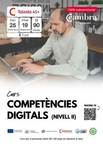Curs competències digitals nivell II 2 Imatgen de Curs competències digitals nivell II 1