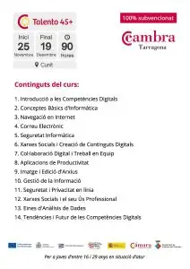 Curs competències digitals nivell II 3 Imatgen de Curs competències digitals nivell II 2