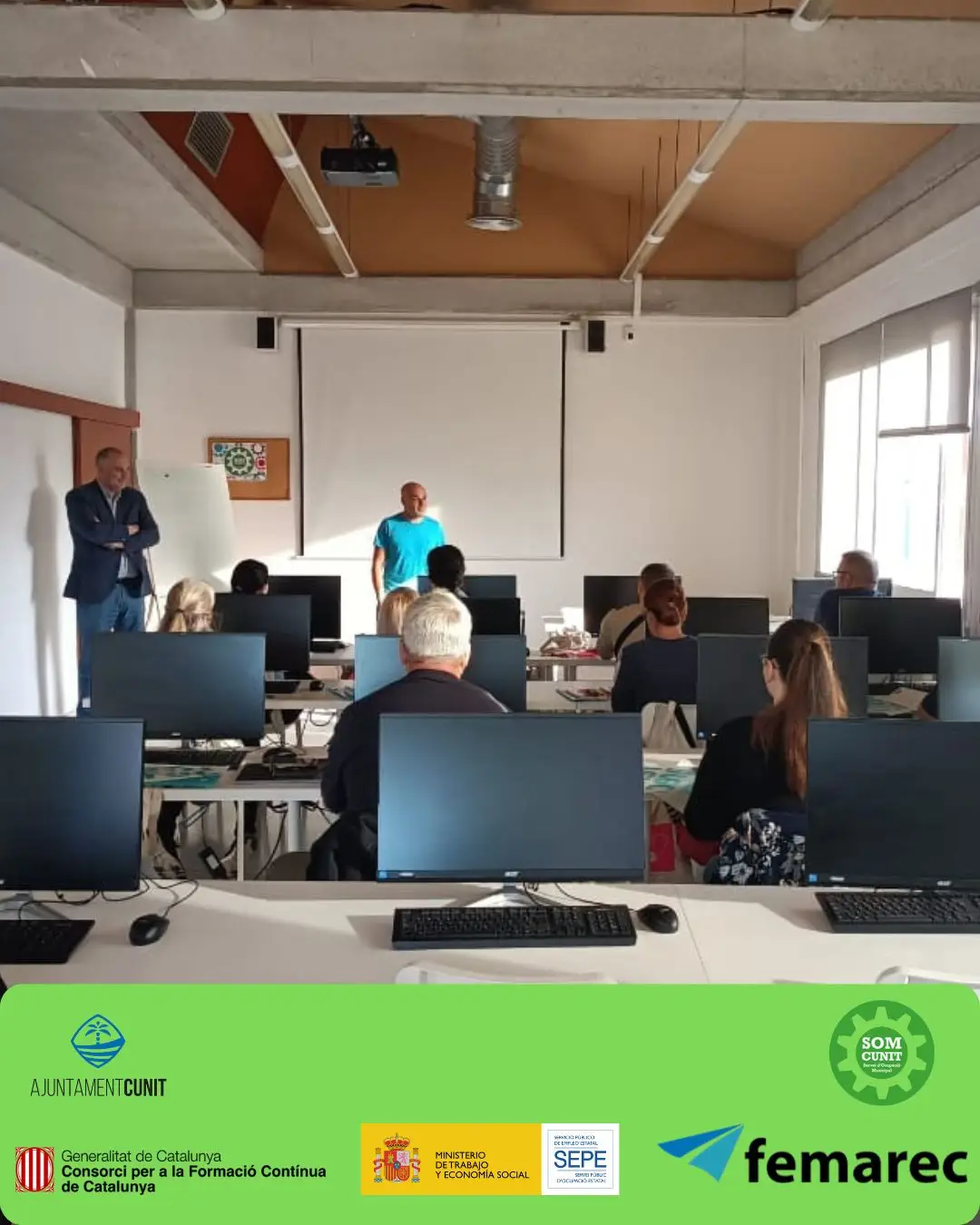 Actualment esteu veient El departament de Formació i ocupació posa en marxa una nova formació subvencionada en Comptabilitat Bàsica
